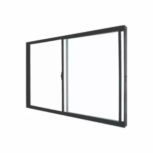 Janela de Correr 2F S/GR 1,50 x 1,00 Alumínio Black - (CRV)
