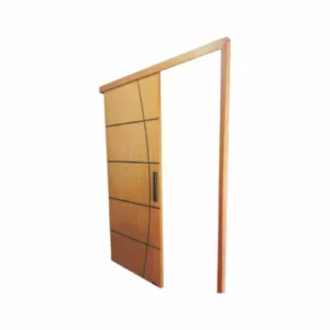 Kit P/ Porta de Correr (Porta Lisa 80 e Fechadura) - (VILUI ÓTIMA)